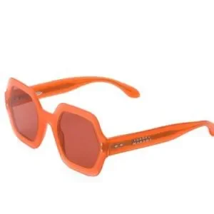 ISABEL MARANT Orange Geometric Black Brown Sunglasses Avant Garde Boho Beachy s_wp_6816be6a9f034c8481172e58.webp main image 2